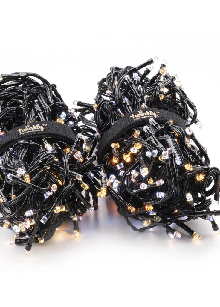 Гірлянда Smart LED Cluster AWW, 400, BT + WiFi, Gen II, IP44 кабель ч (TWC400GOP-BEU) Twinkly (207169925)