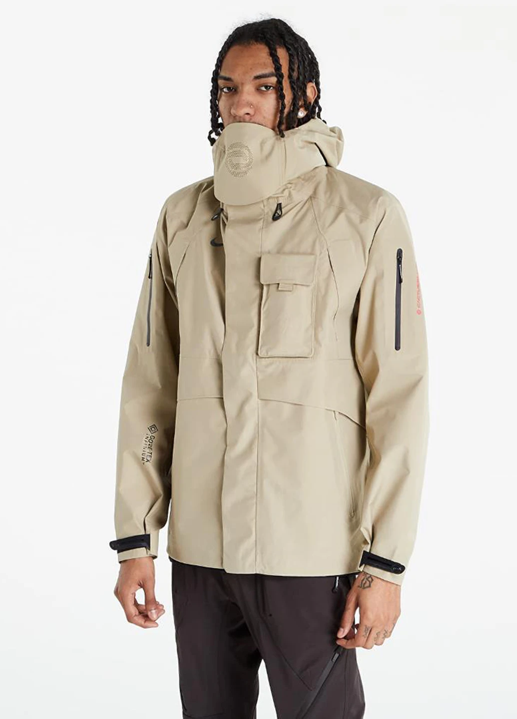 Бежевая демисезонная куртка dm1275-250 Nike X Travis Scott Nrg Bh Jacket
