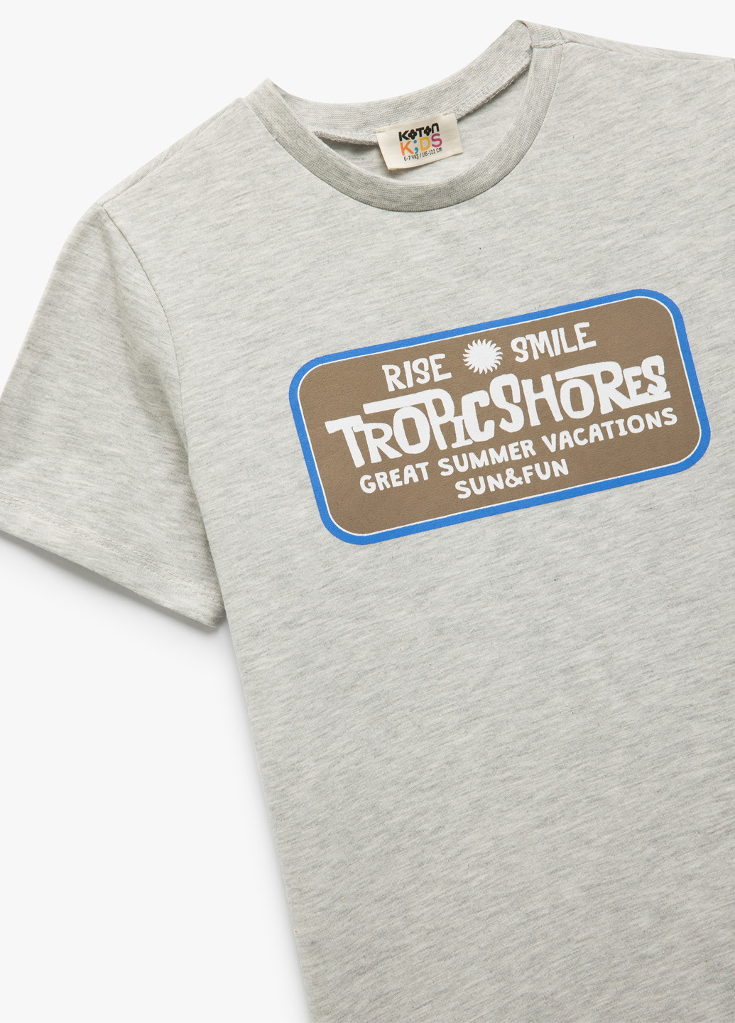 Сіра демісезонна футболка KOTON