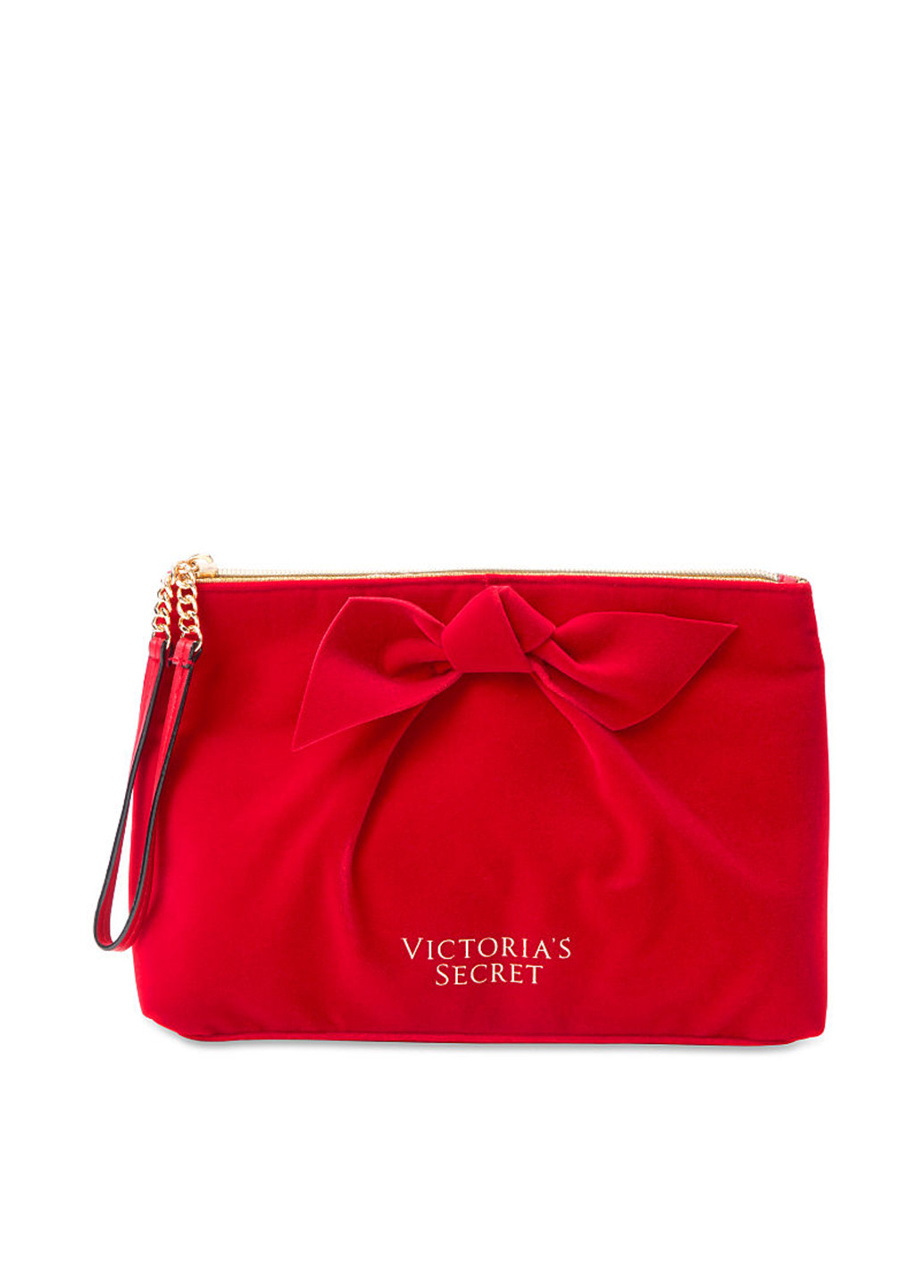 Клатч Victoria's Secret логотип красный кэжуал