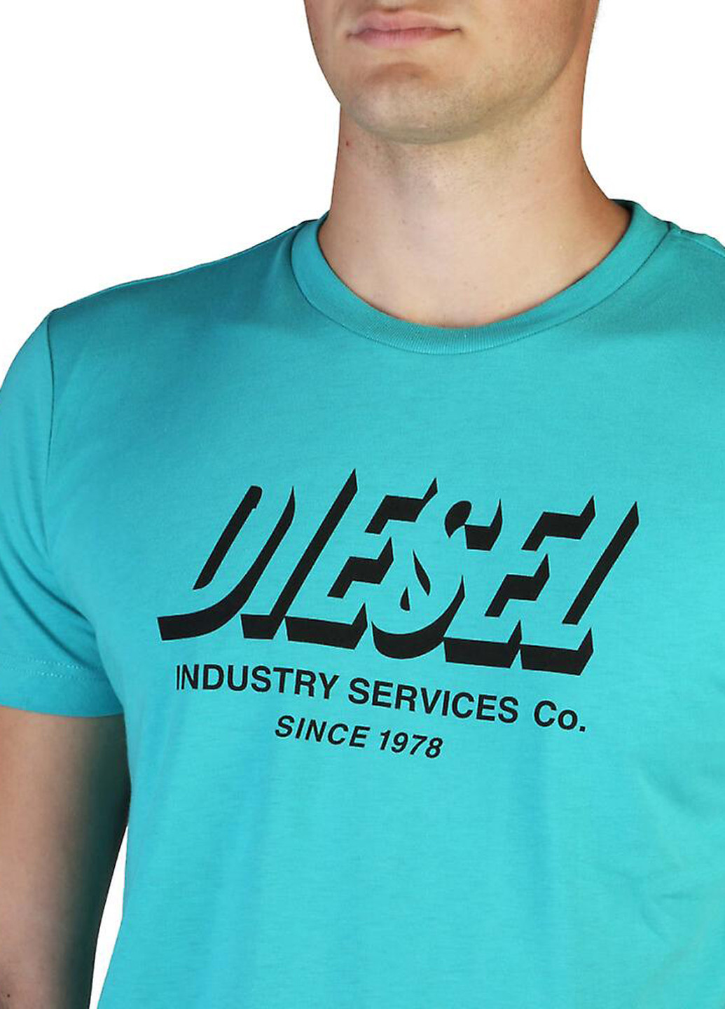 Бирюзовая футболка Diesel