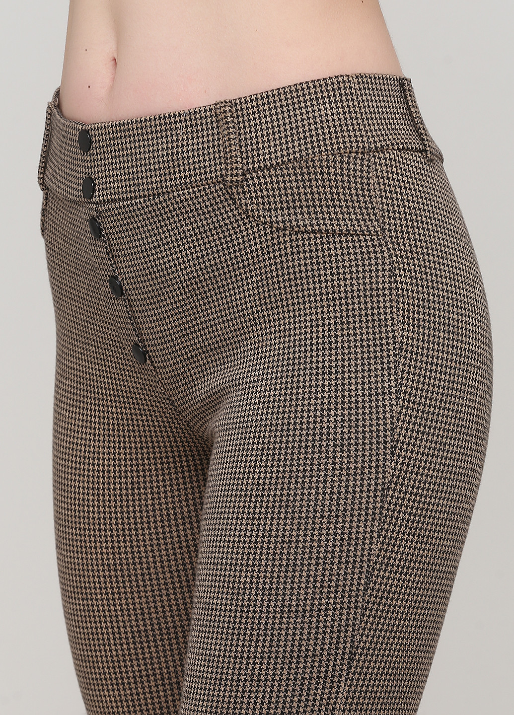 Серые кэжуал демисезонные укороченные брюки DeFacto