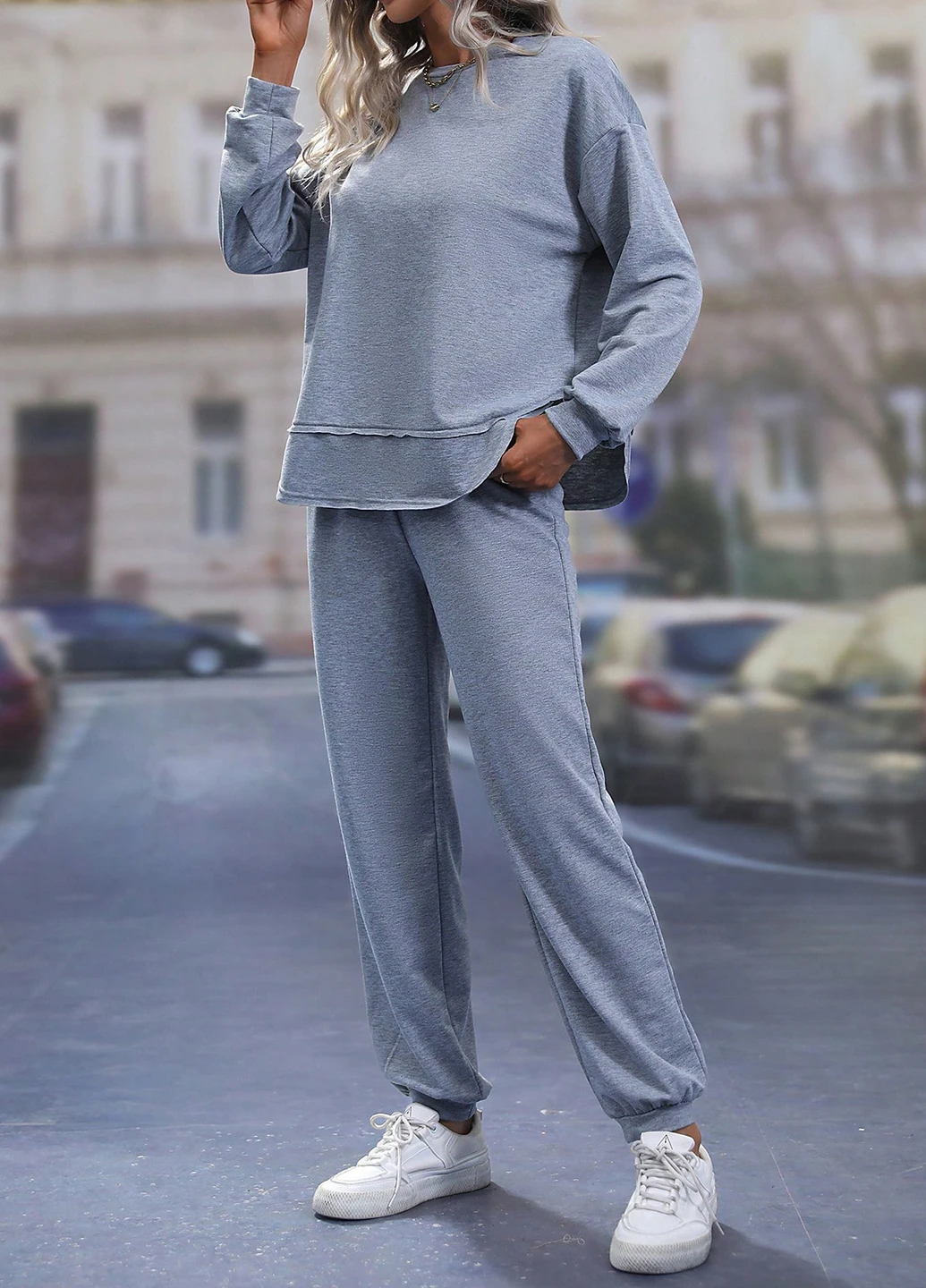 Костюм (толстовка, брюки) SHEIN (309158552)