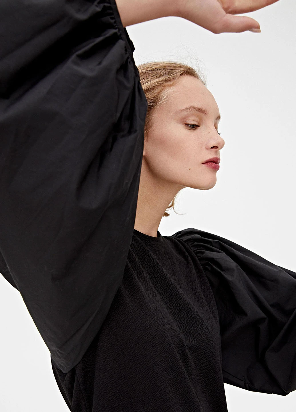 Черное кэжуал платье Pull & Bear однотонное