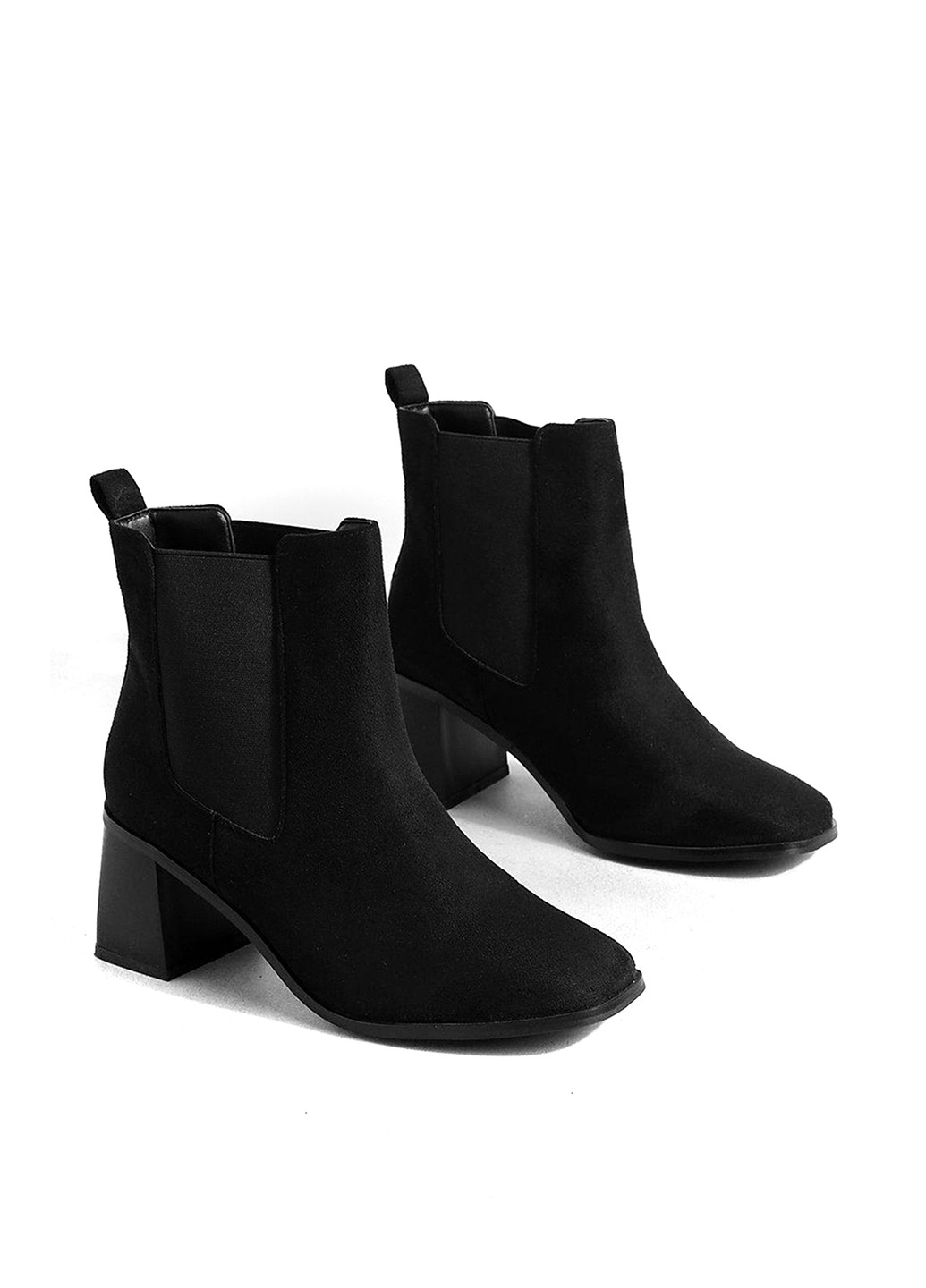 Чорні демісезонна ботильйони Boohoo