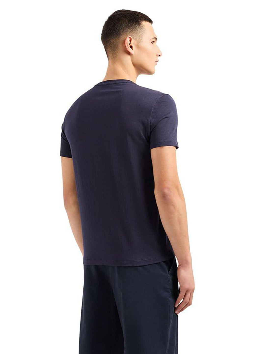 Темно-синяя футболка Armani Exchange