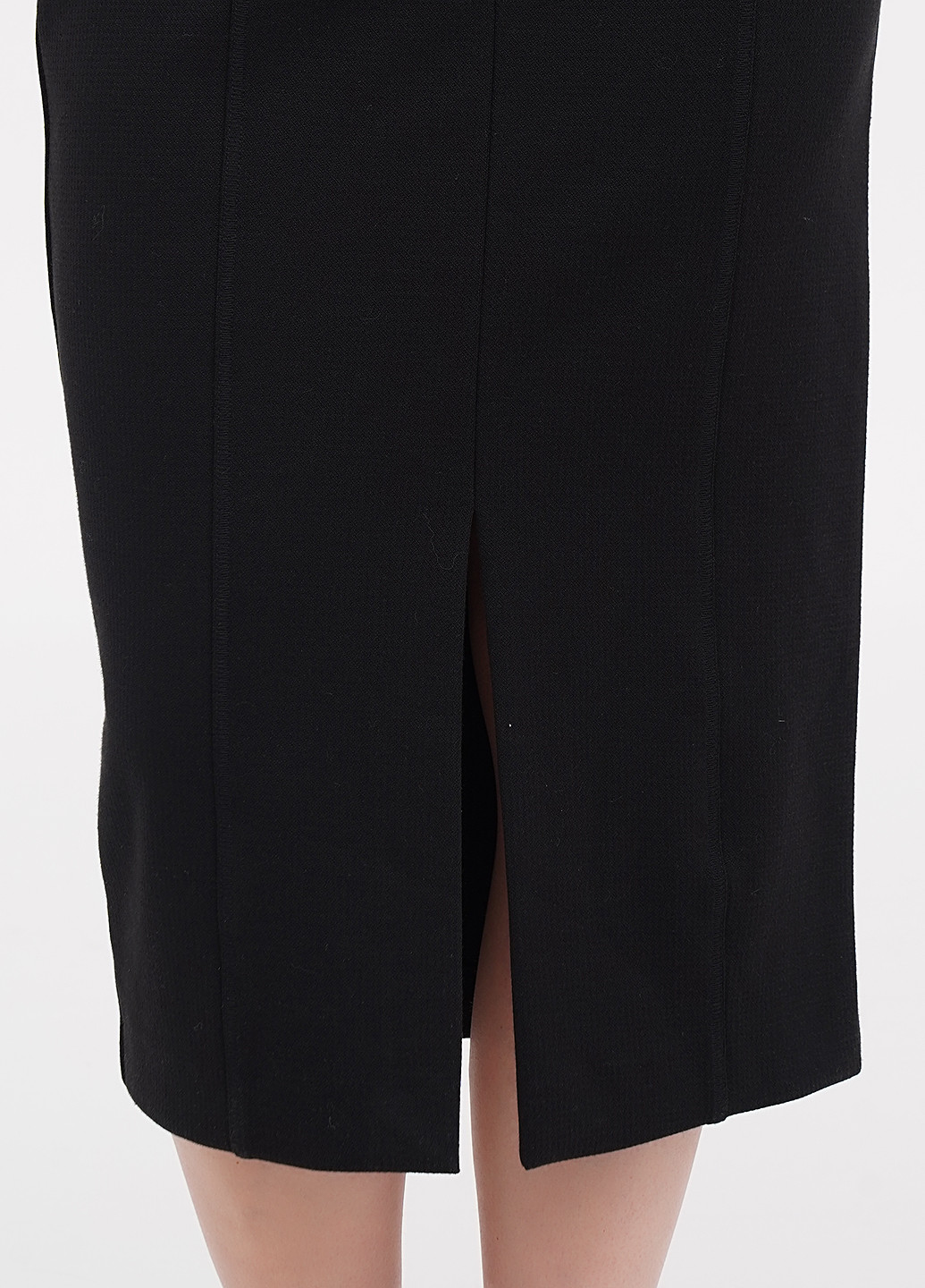 Черная кэжуал однотонная юбка Diana Gallesi карандаш