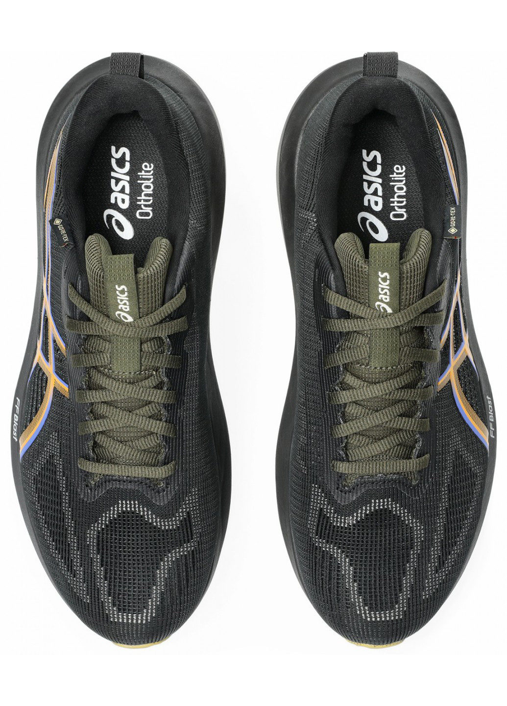 Черные демисезонные кроссовки Asics 1011C078-001