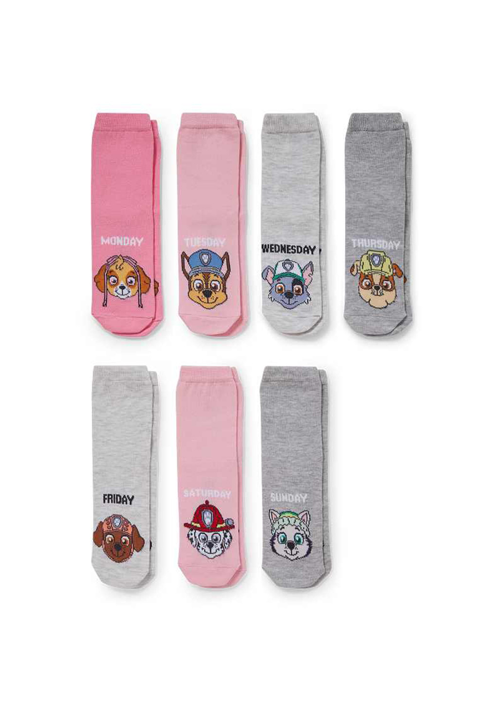 Комбіновані шкарпетки (7 пар) C&A персонажі (367616993)