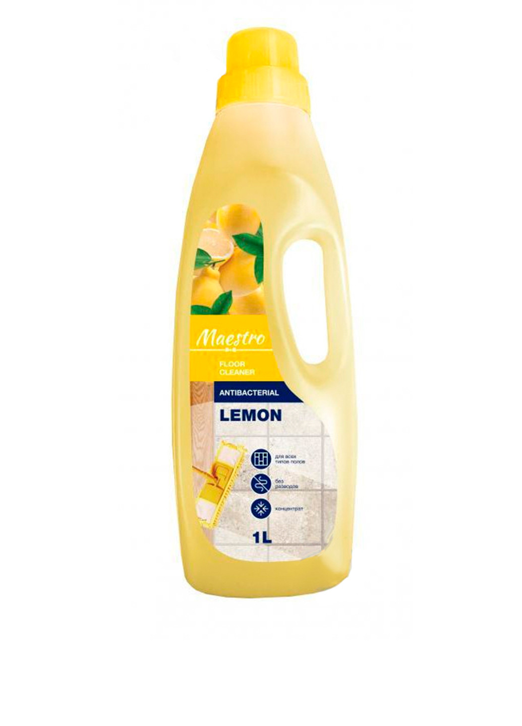 Средство для пола Maestro Lemon, 1 л SHARM (231433108)