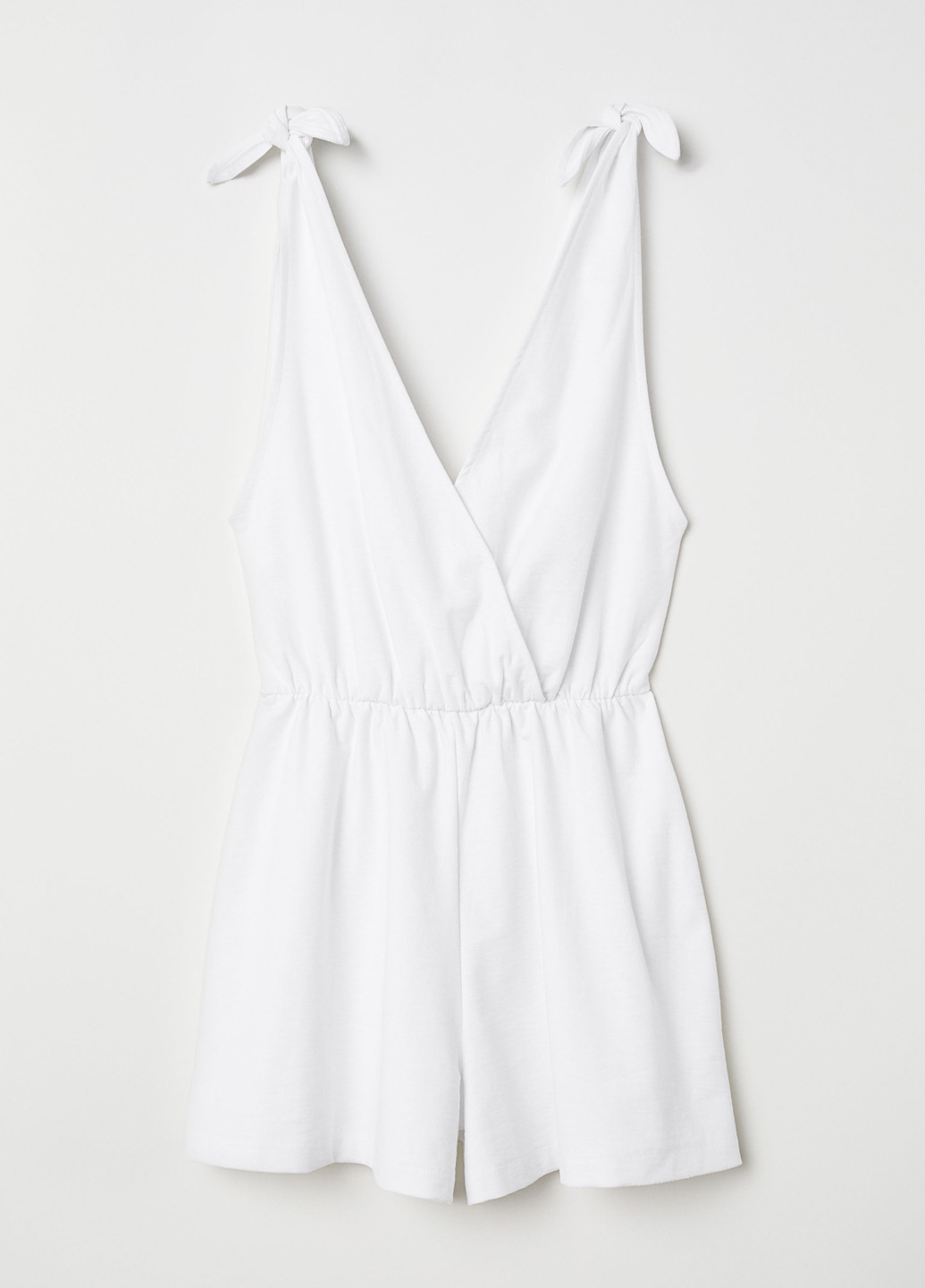 Комбінезон H&M комбінезон-шорти білий кежуал