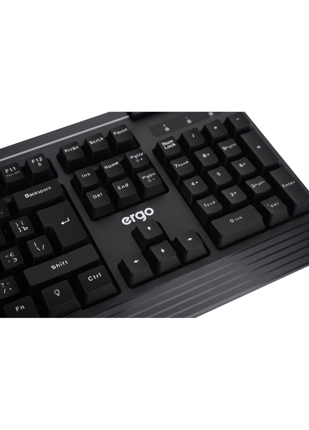 Клавіатура (KB-612) Ergo kb-612 usb black (253546647)