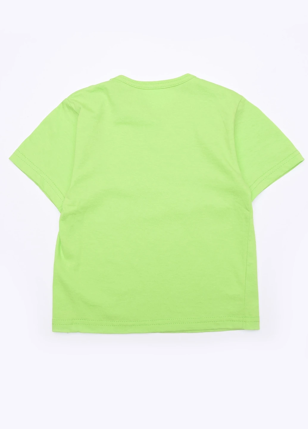 Салатовая демисезонная футболка Let's Shop