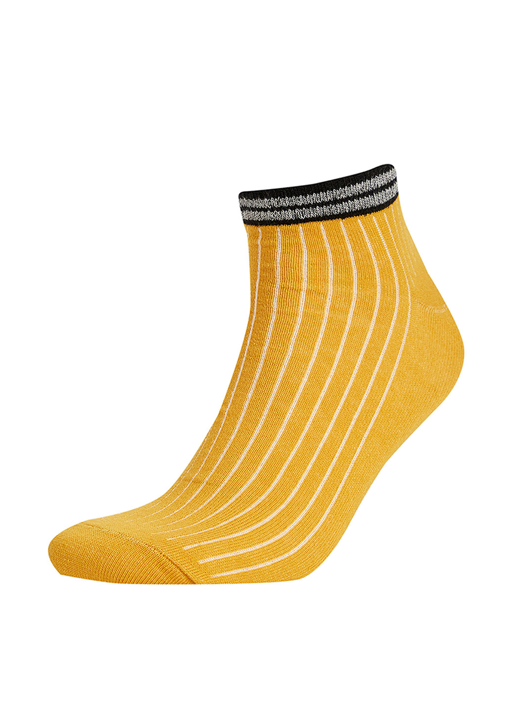 Шкарпетки (3 пари) DeFacto смужки комбіновані повсякденні