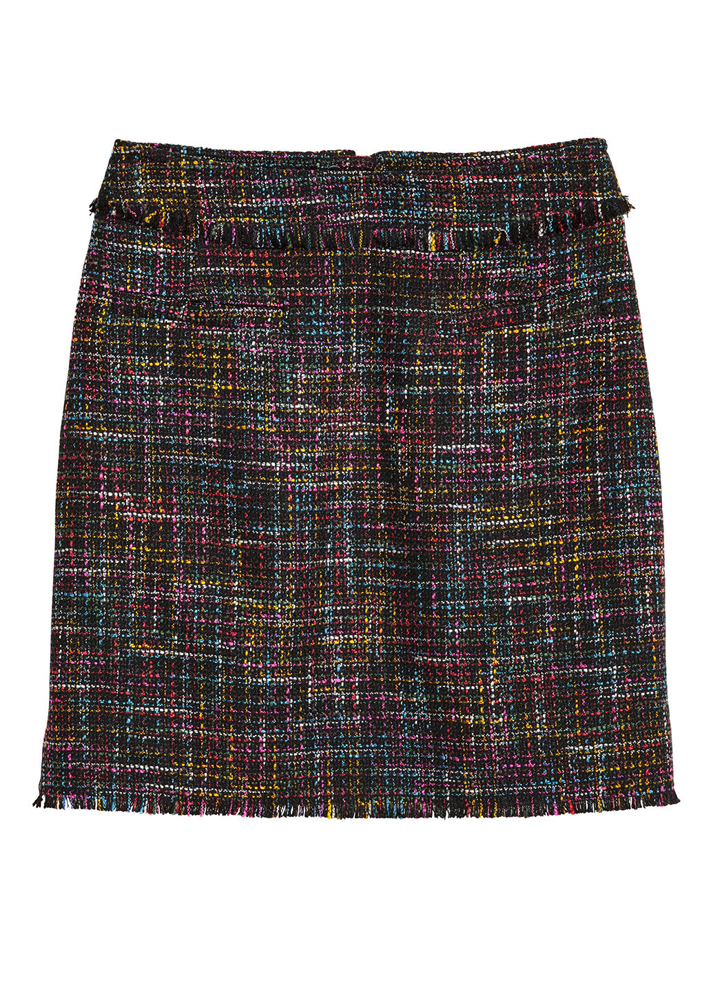 Разноцветная кэжуал меланж юбка H&M