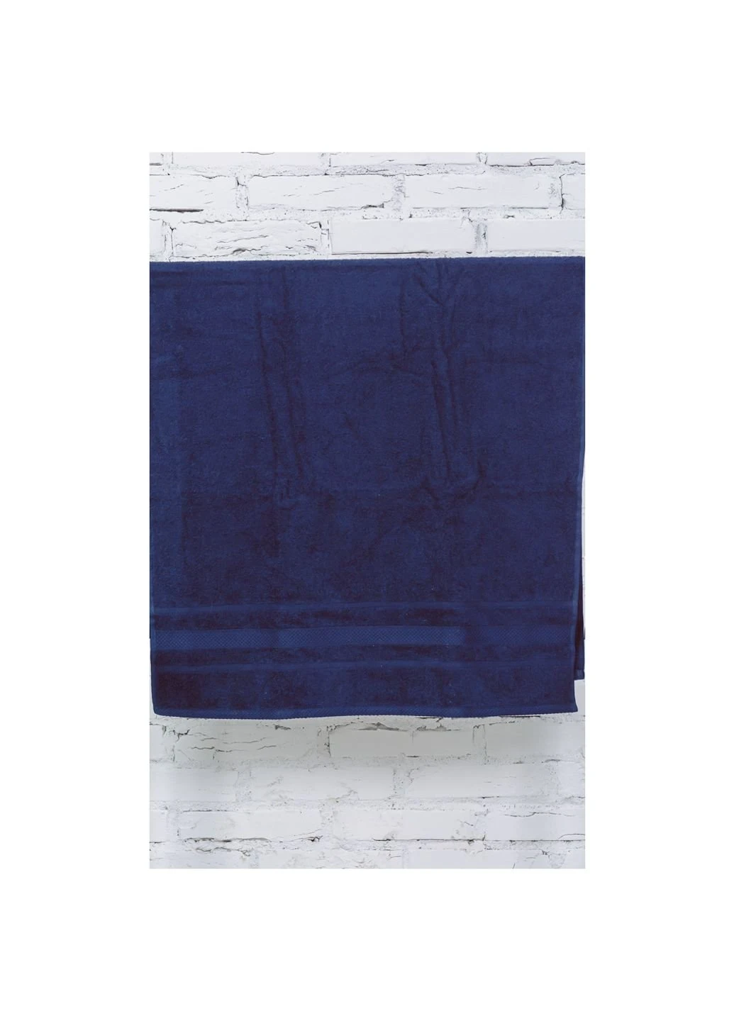 Полотенце MirSon банное №5003 SoftNess Darkblue 100x150 см (2200003181210) No Brand темно-синий