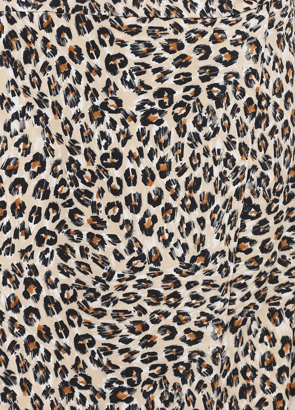 Коричневое кэжуал платье Signature леопардовый