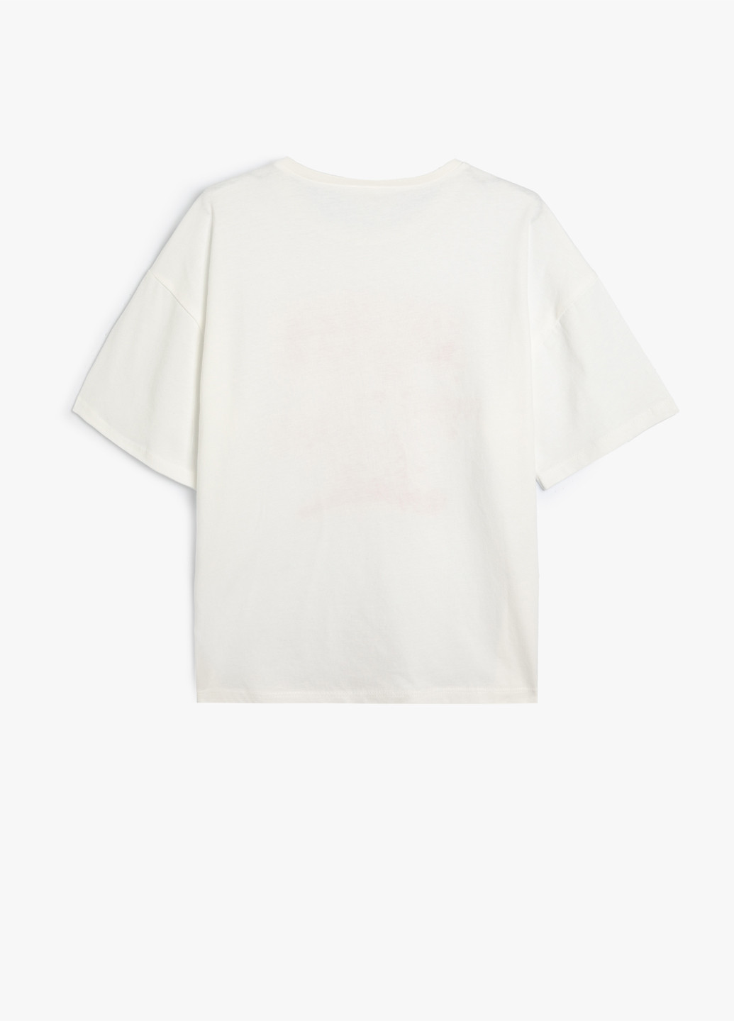 Кремовая летняя футболка KOTON