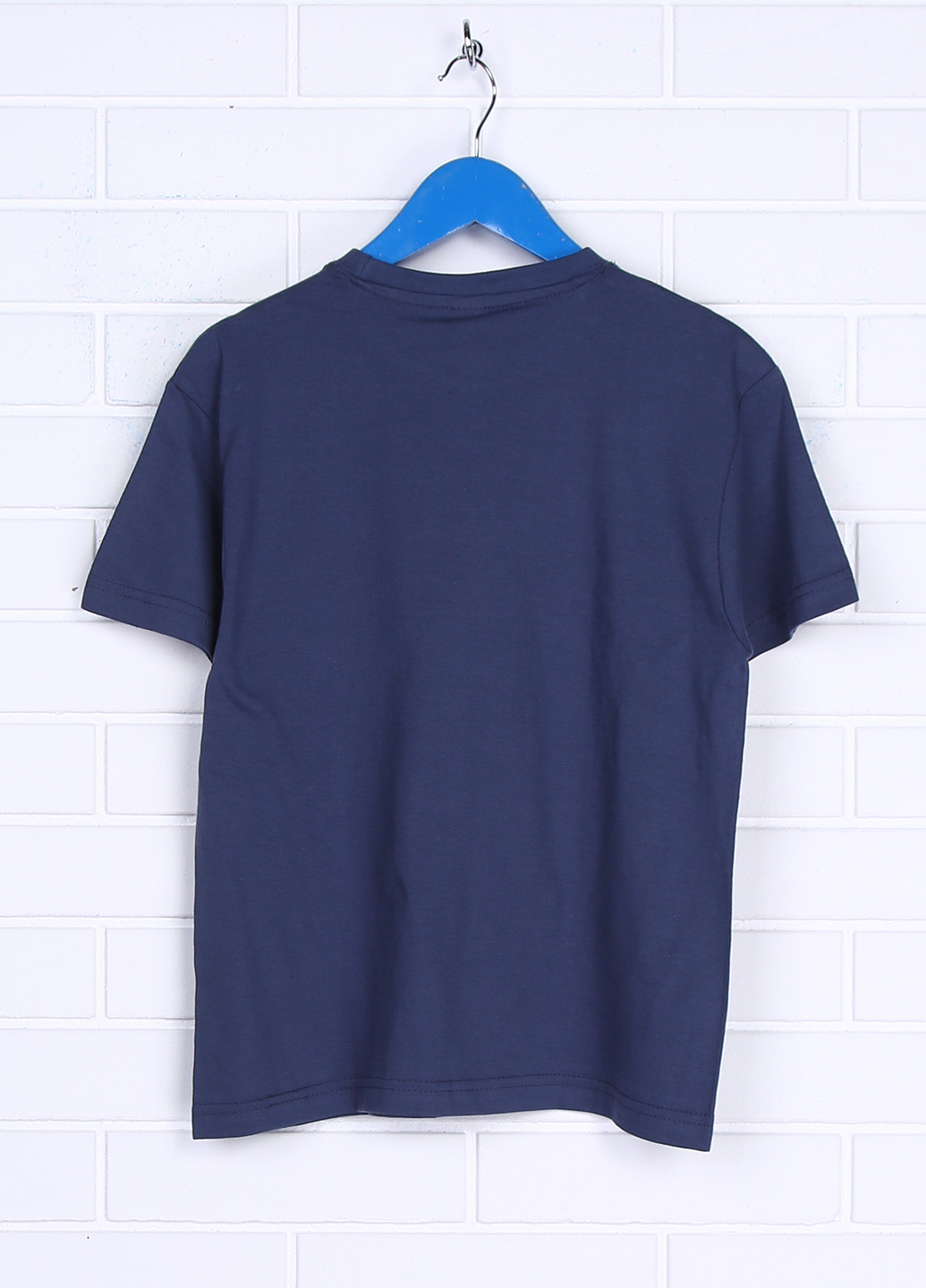 Темно-синяя летняя футболка с коротким рукавом Sol's