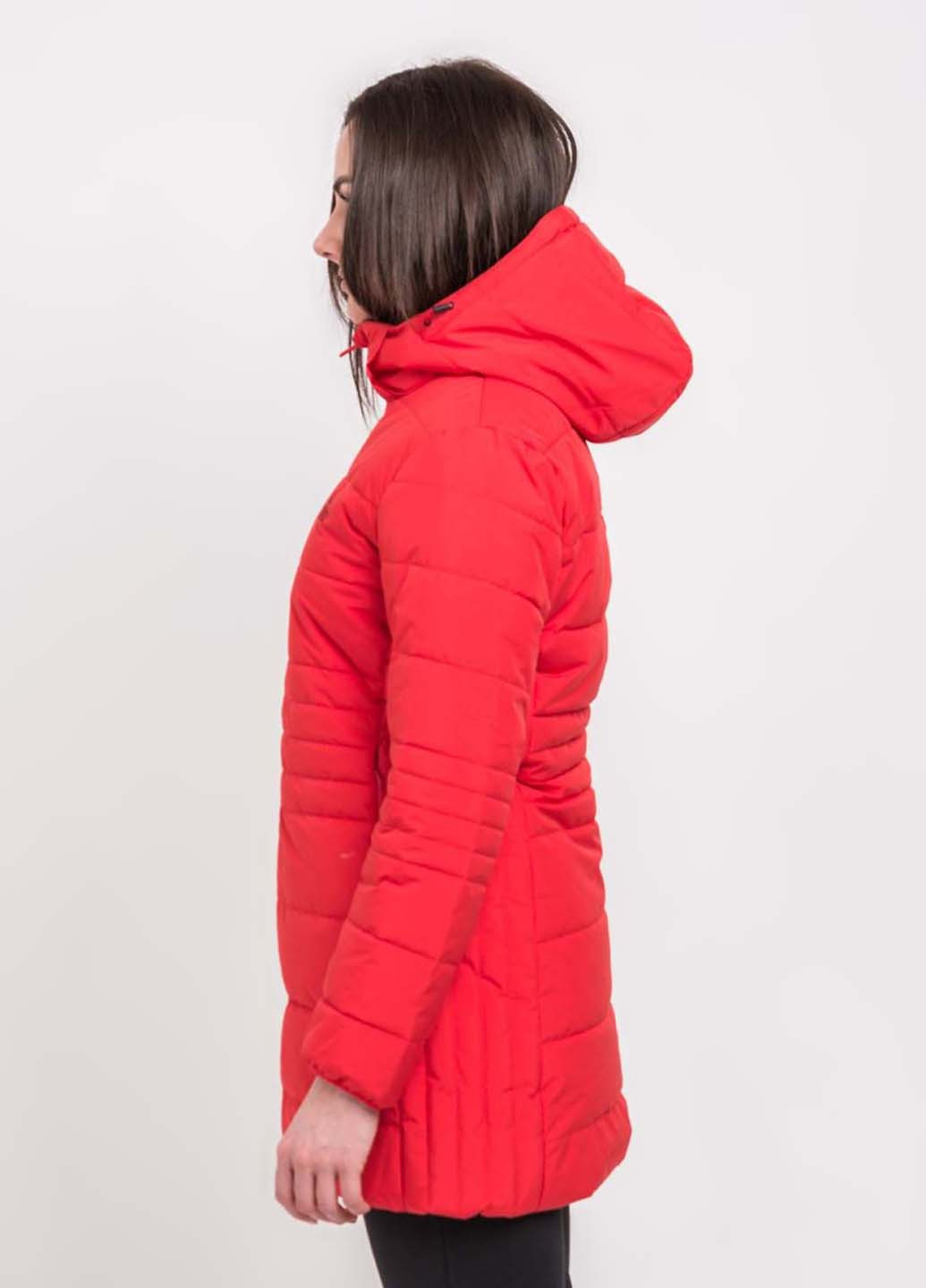 Оранжево-красная зимняя куртка Peak