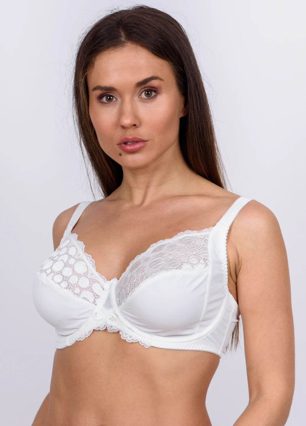 Молочный минимайзер бюстгальтер Petite Fleur с косточками хлопок