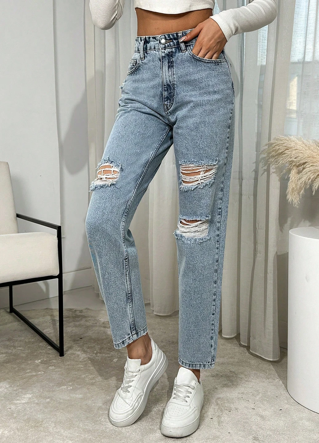 Джинси SHEIN - (343316724)