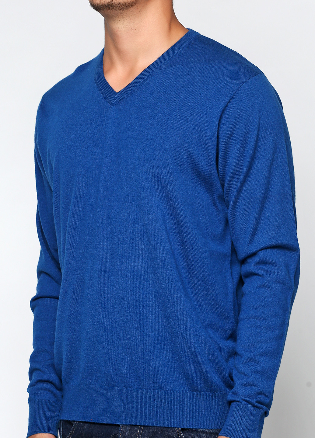 Синій демісезонний пуловер пуловер Pierre Balmain