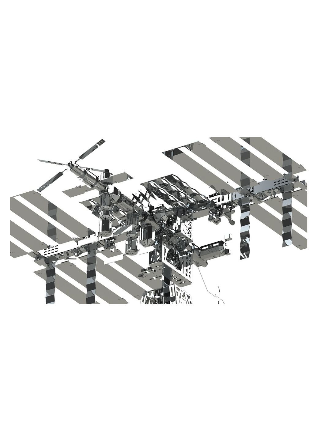 Конструктор Metal Time Astronaut's Lodge (MT017) No Brand (254082880)