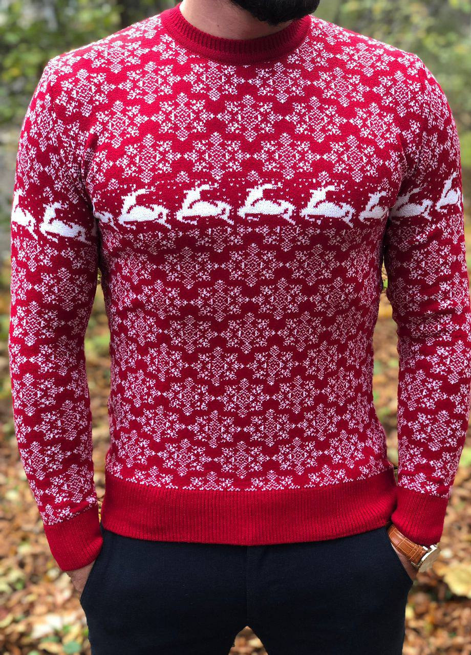 Чоловічий светр з оленями No Brand (255678051)