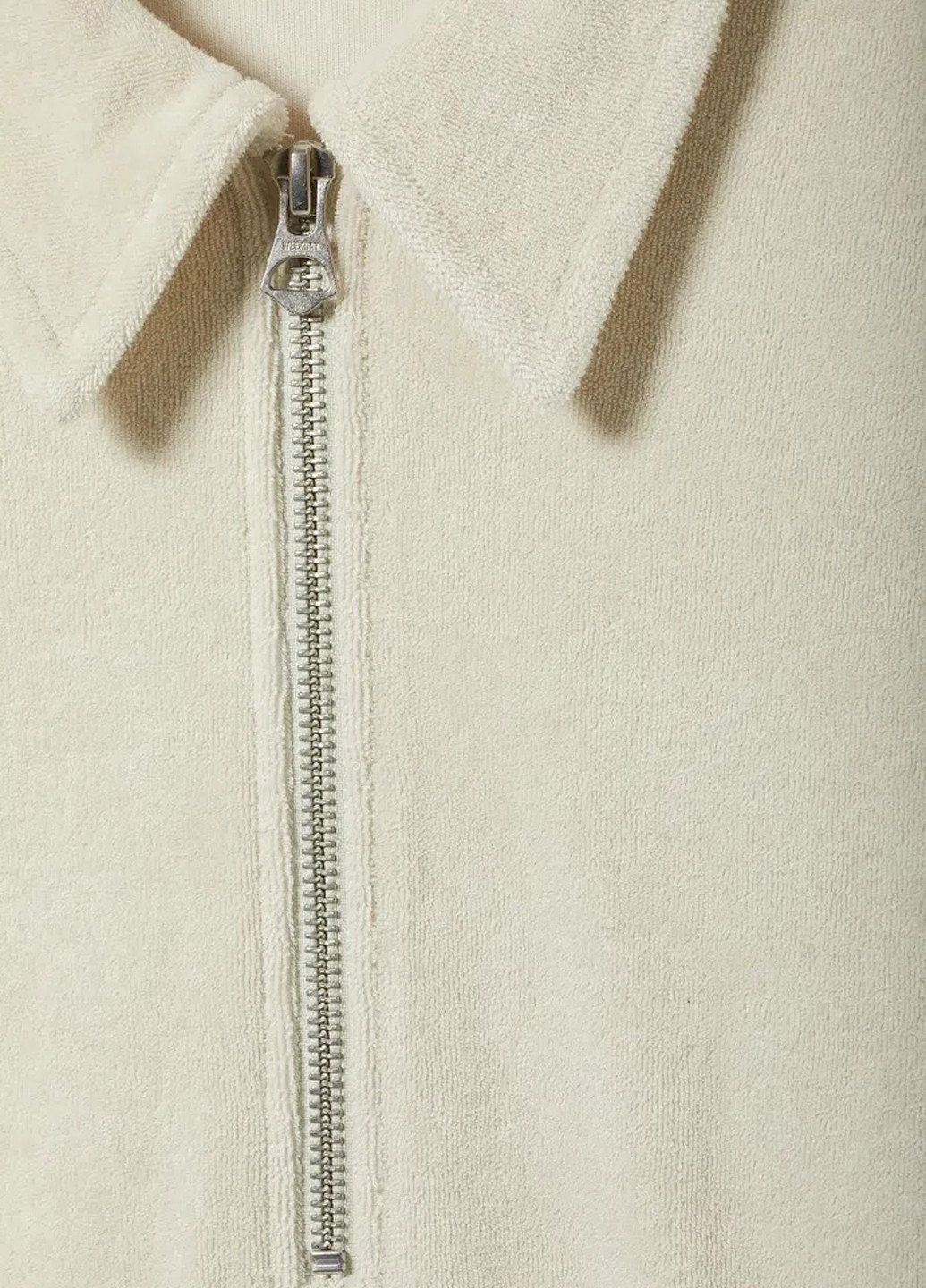 Песочная футболка-поло для мужчин Weekday однотонная