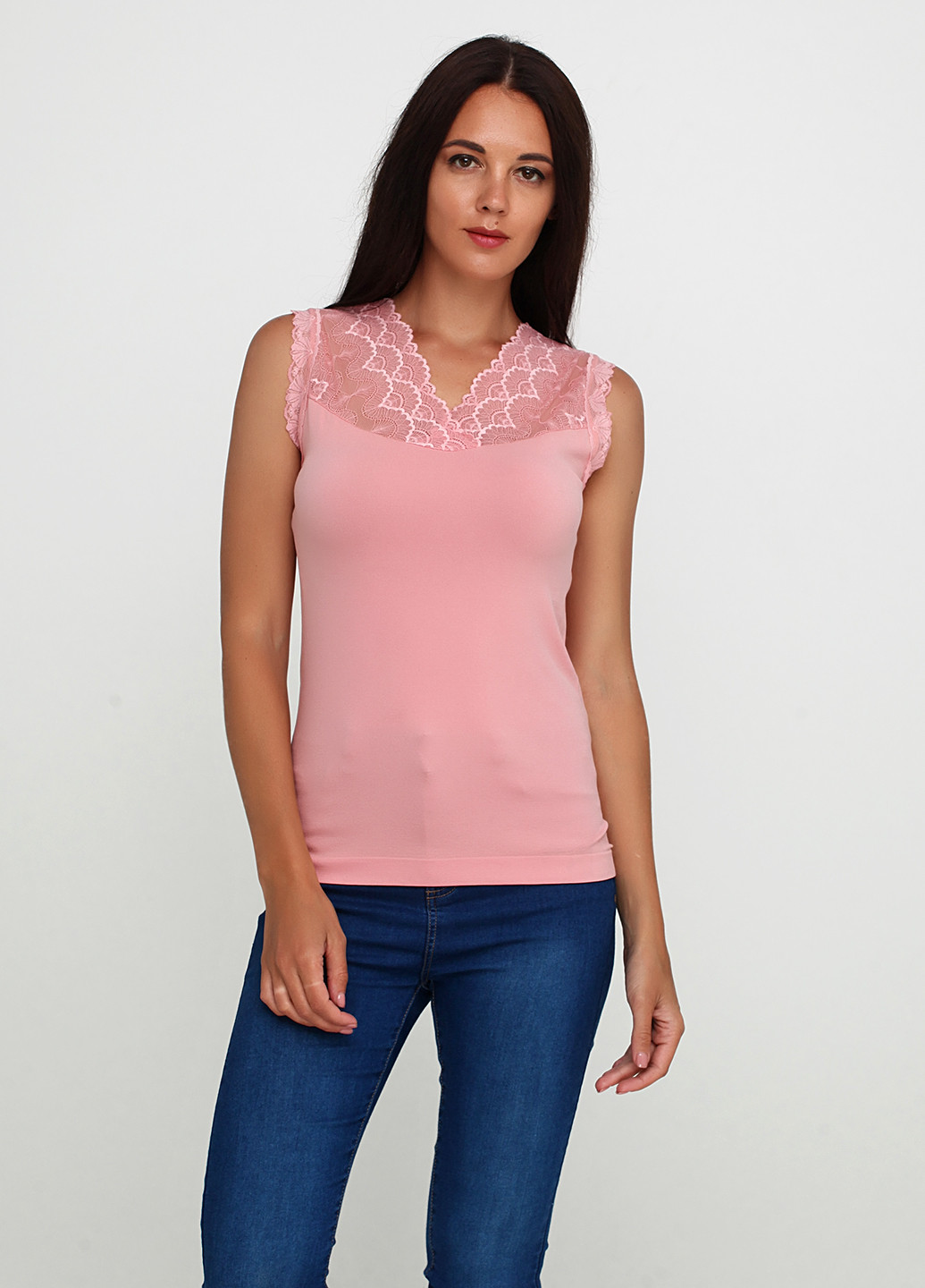 Розовая летняя блуза Friendtex