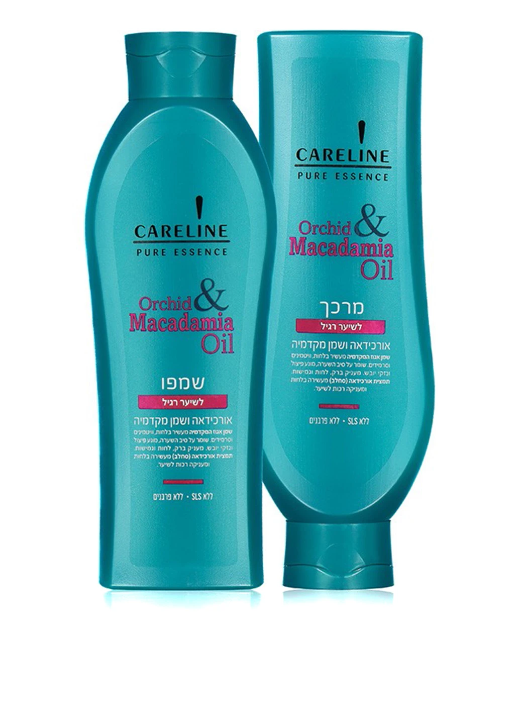 Шампунь Pure Essence для нормальных волос с маслом орхидеи и макадамии, 600 мл Careline (255357792)