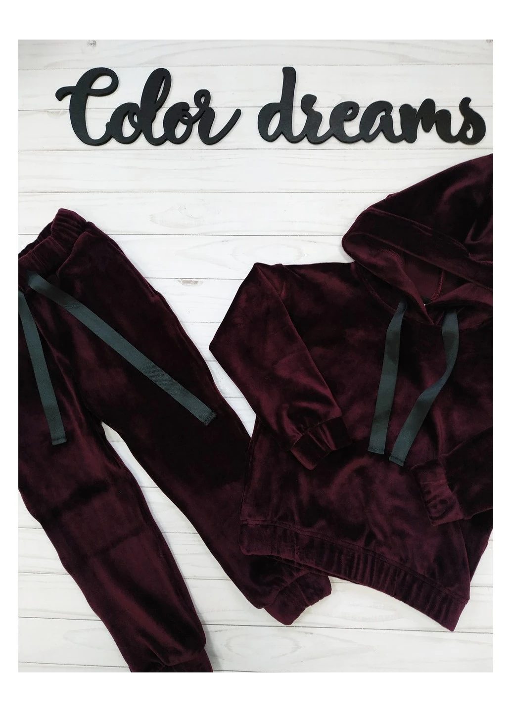 Бордовий демісезонний спортивний костюм 11239/3/98 98 бордовий Color Dreams