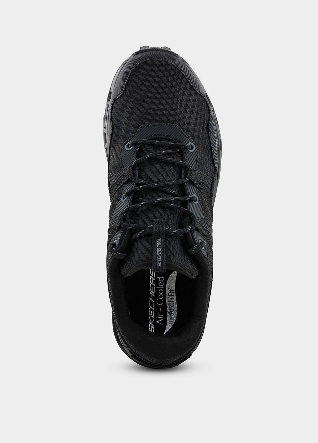 Черные демисезонные кроссовки Skechers