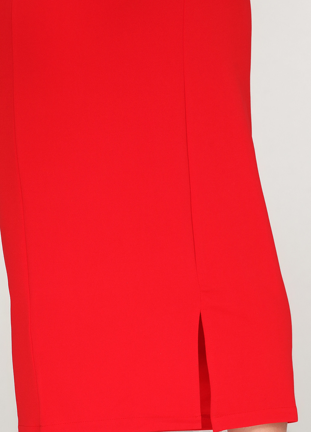 Красное вечернее платье Kukichi однотонное