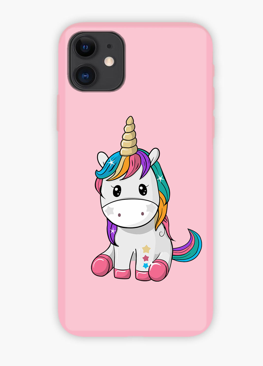 Чохол силіконовий Apple Iphone 11 Єдиноріг (Unicorn) Білий (9230-1390) MobiPrint (219507746)