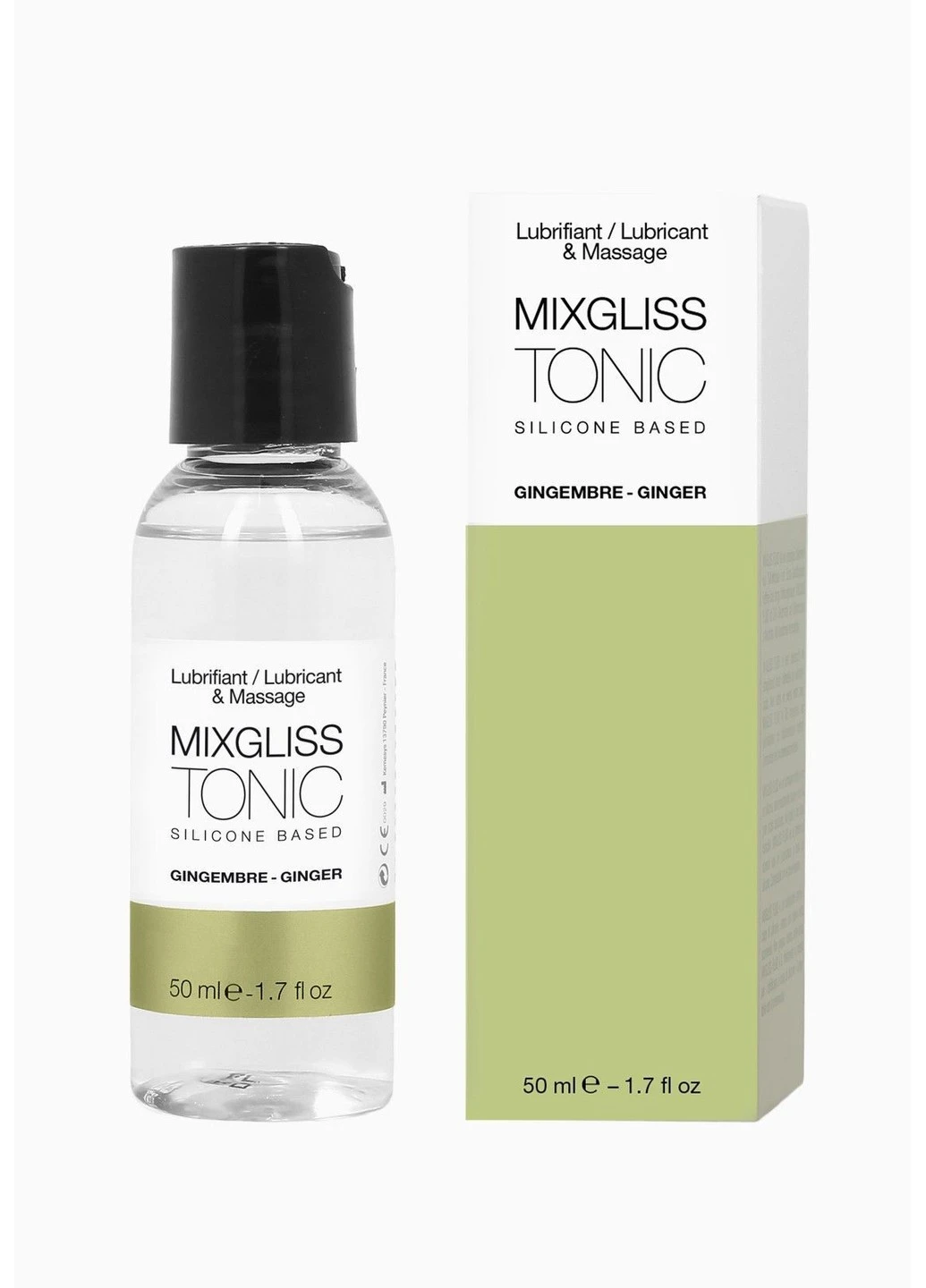Лубрикант на силіконовій основі TONIC - GINGEMBRE (50 мл) з ароматом імбиру MixGliss (254583494)