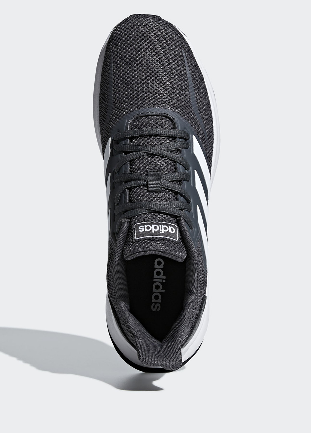 Темно-сірі всесезон кросівки adidas Runfalcon