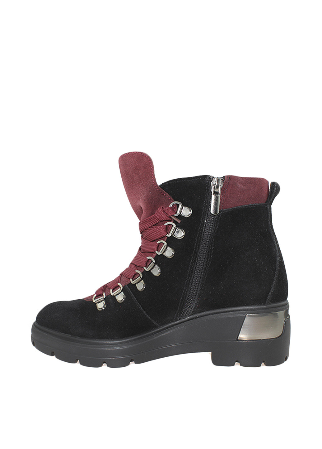 Зимние ботинки Wings со шнуровкой из натуральной замши