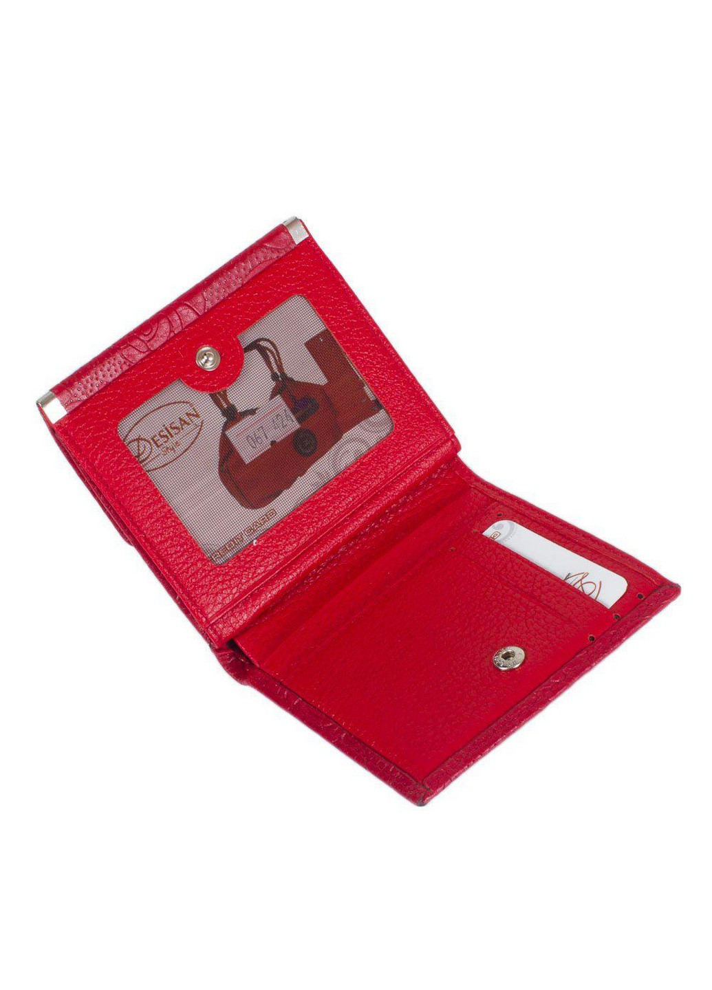Жіночий шкіряний гаманець 10,5х10,5х1,5 см Desisan (206212132)