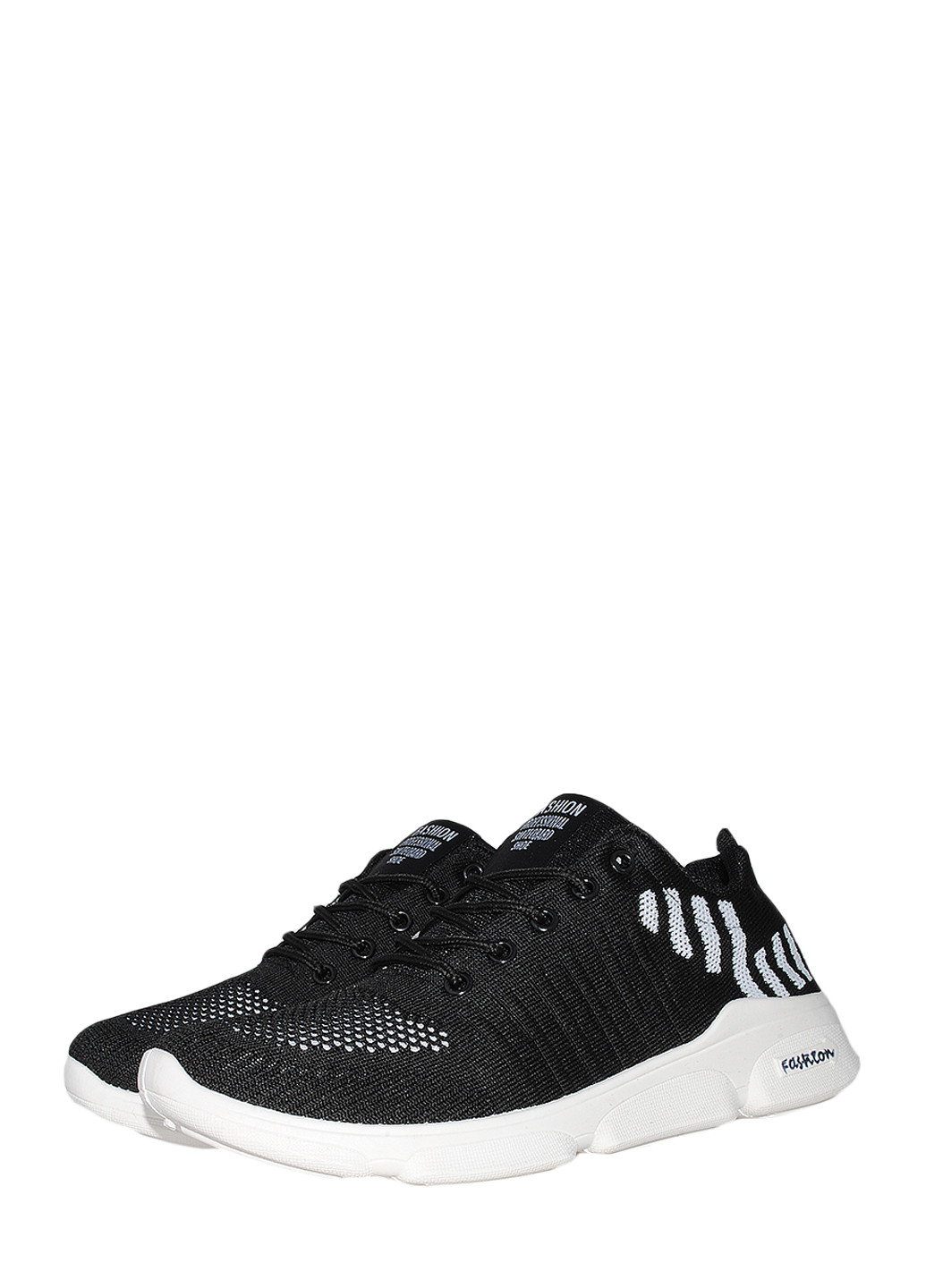Чорно-білі Осінні кросівки n45 black-white Ideal