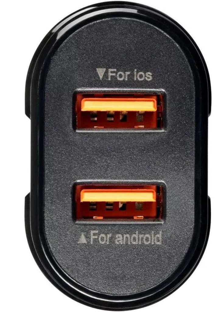Зарядное устройство Pro Avangard GP-HC06 2USB 2.4A + Cable iPhone X Black (00000075587) Gelius (216637867)