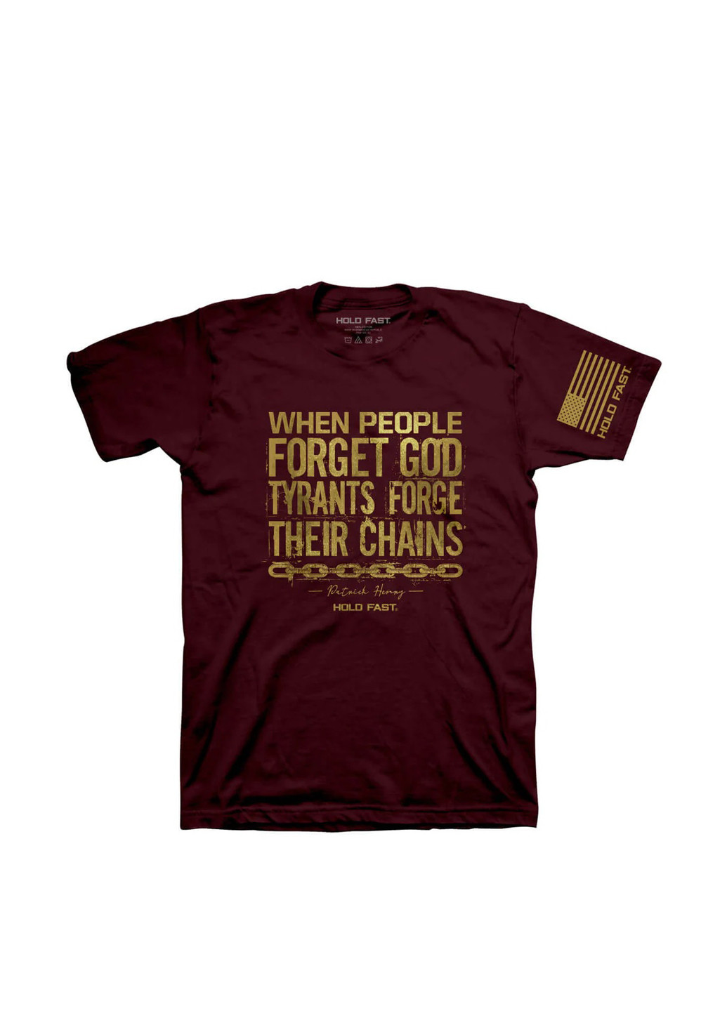 Бордовая футболка Ripple Junction