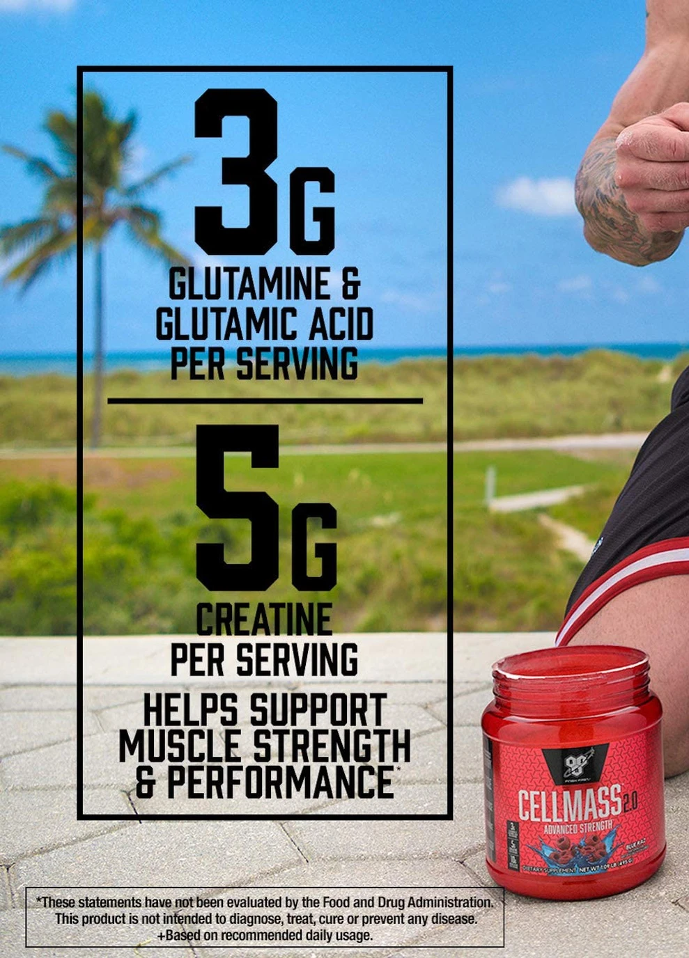 Комплексний креатин CellMass 2.0 485 g (Watermelon) BSN (254798046)