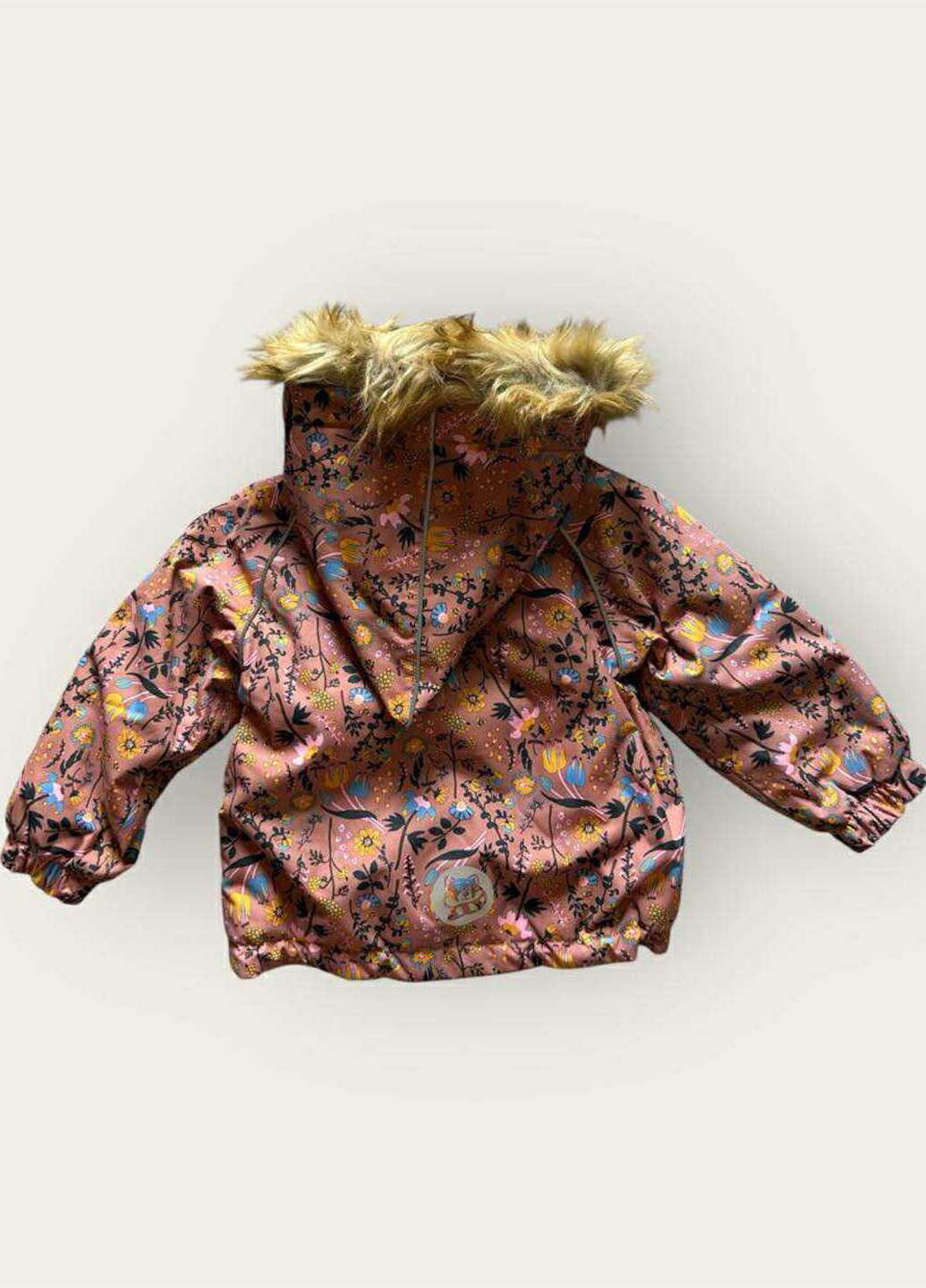 Рожева зимня куртка Racoon