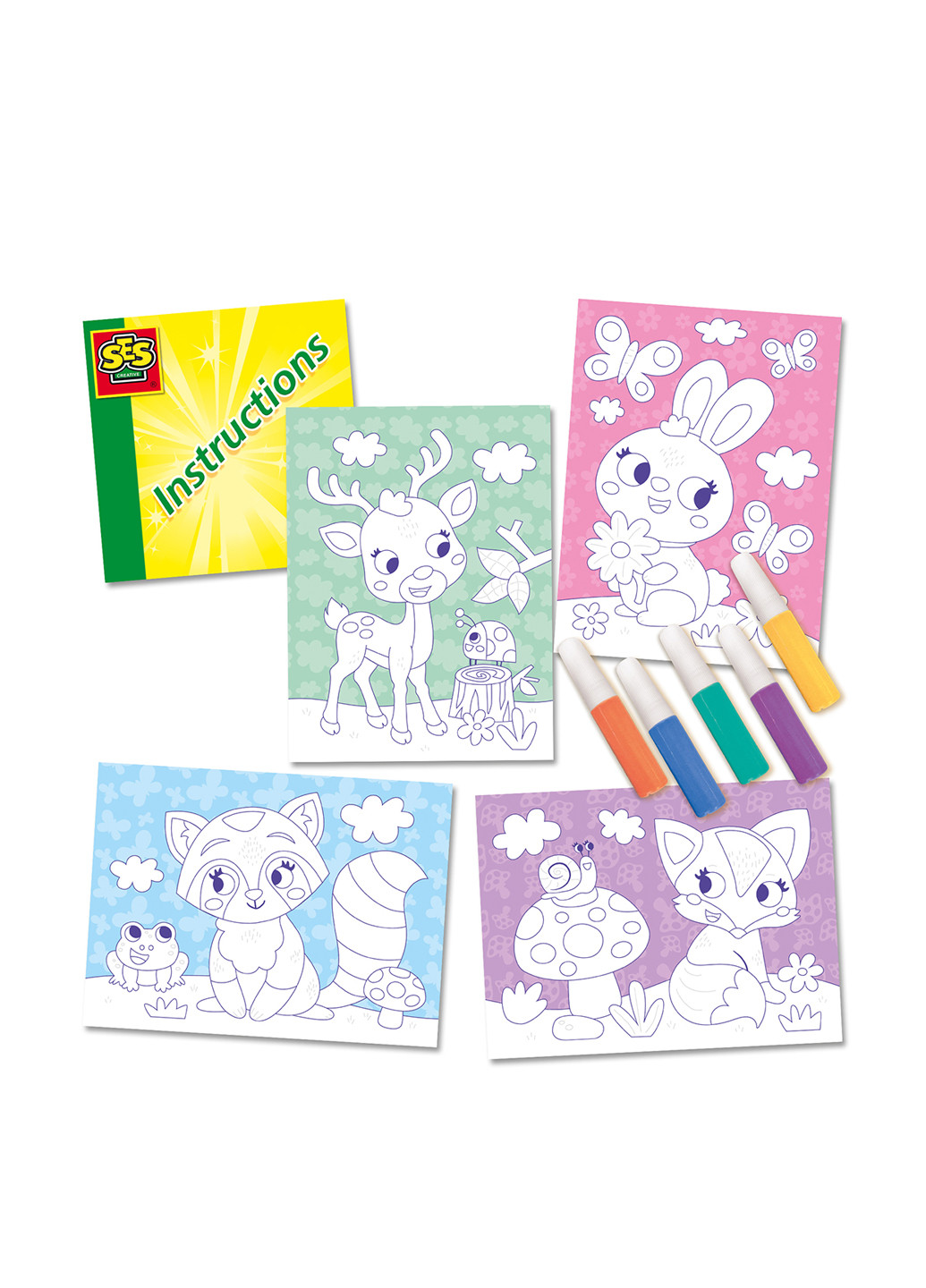 Набір для творчості Лісові тварини, 4х15х20 см Ses Creative (301865112)