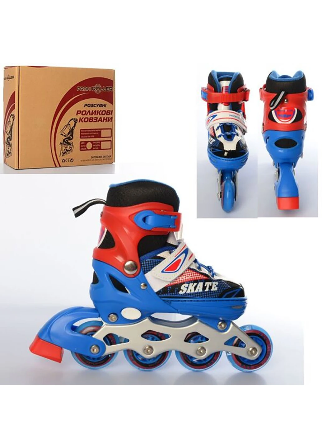 Дитячі ролики 35-38 см Profi roller (212877716)