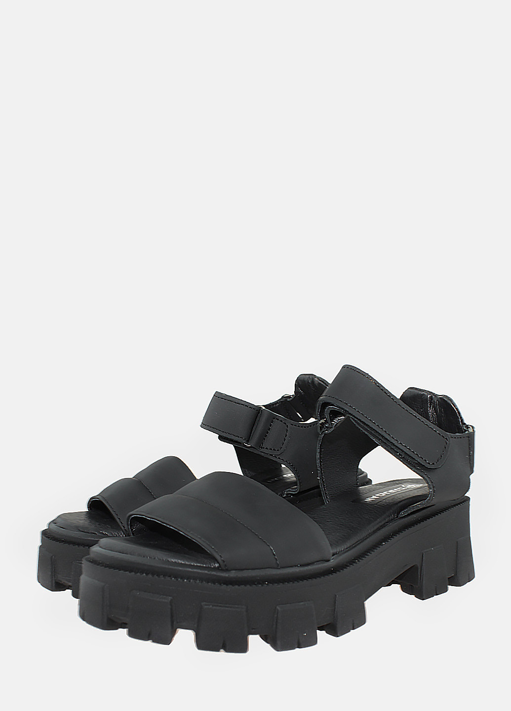 Черные босоножки rde102 черный Daragani