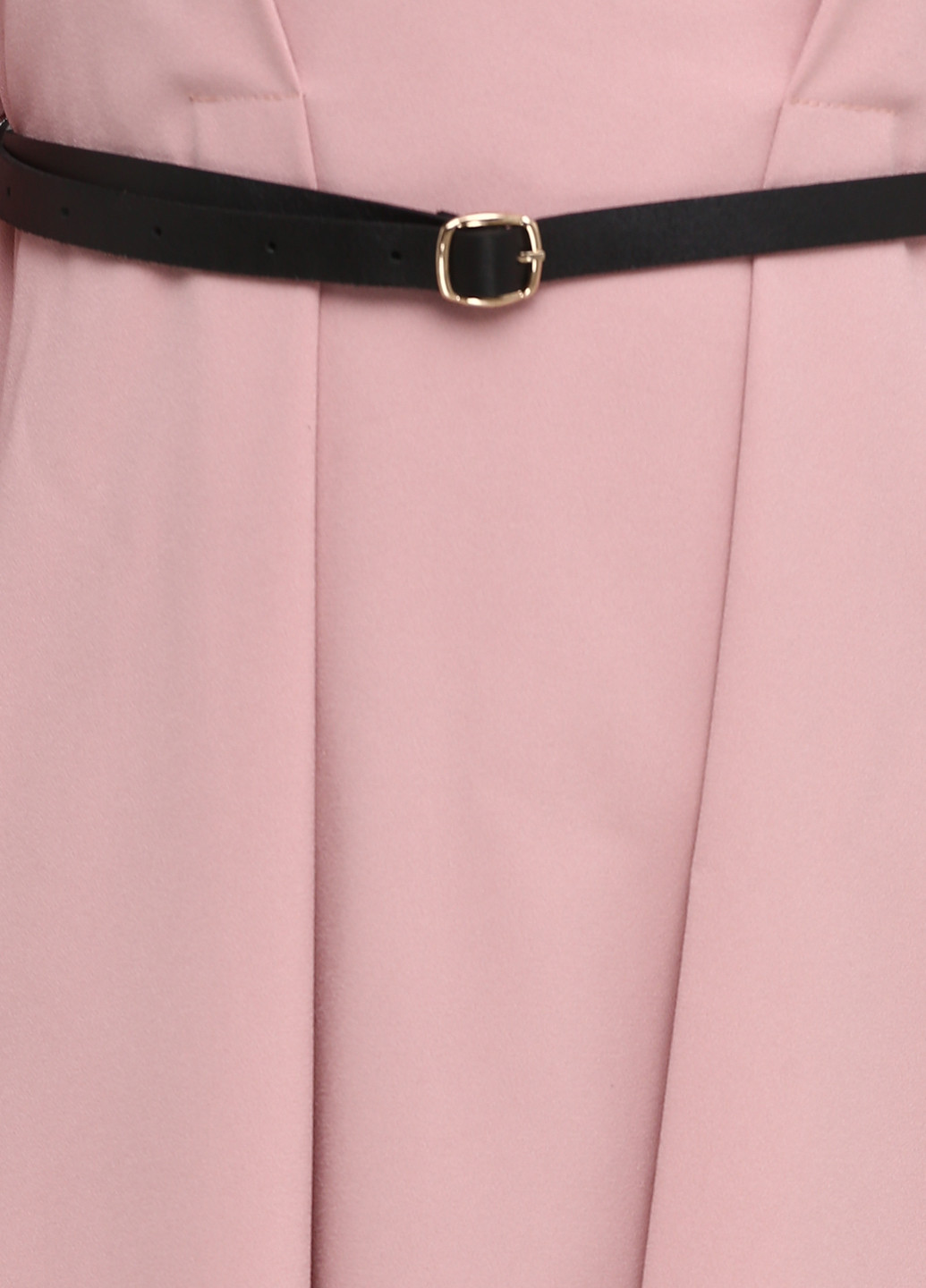 Розовое кэжуал платье клеш Ruta-S однотонное