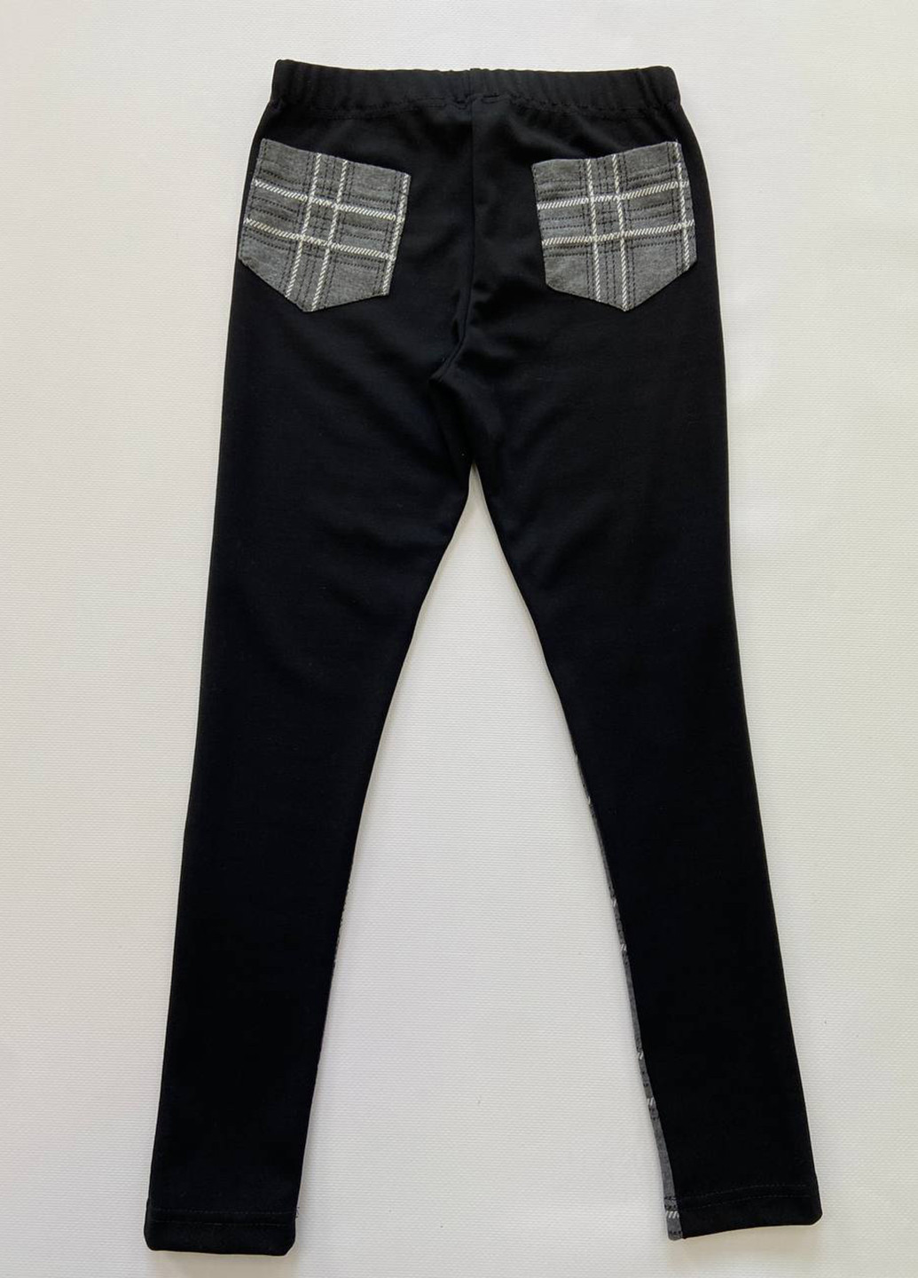 Комбинированные кэжуал демисезонные зауженные брюки Sasha